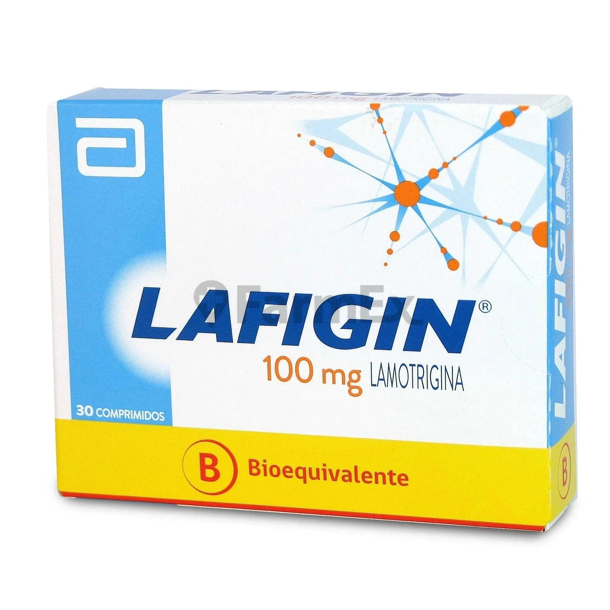 Lafigin 100 mg x 30 comprimidos Farmex-Fonasa-Persistente
